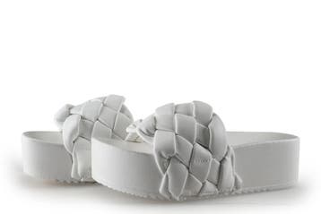 New Cult Sleehakken in maat 36 Wit, Verzenden, Wit, Zo goed als nieuw, Schoenen met hoge hakken