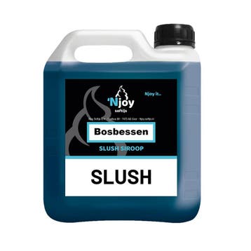 Njoy Slush Siroop Bosbessen (5 liter), Verzenden, Nieuw