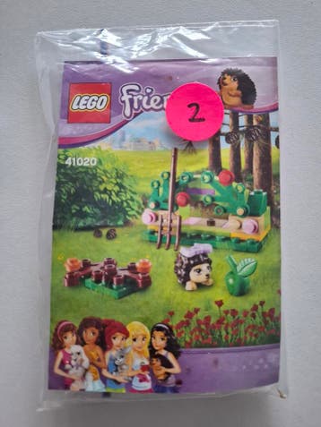 LEGO Friends De Schuilplaats van Egel 41020, Zo goed als nieuw, Complete set, Lego, Friends