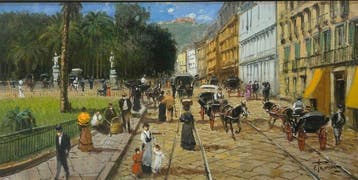 Francesco Tammaro (1939) - Napoli la riviera di chiaia