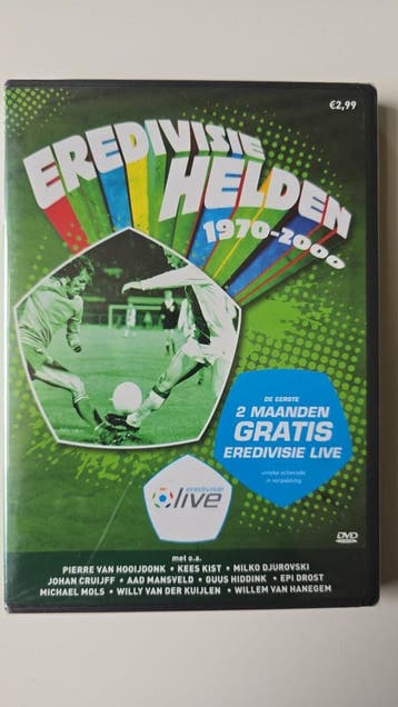 EREDIVISIE HELDEN 1970-2000 (IN SEAL) (DVD), Verzenden, Gebruikt