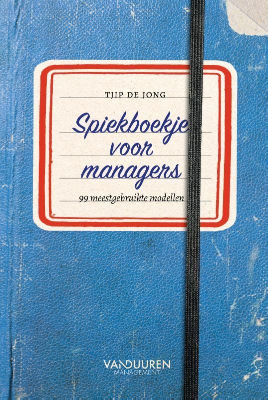 Spiekboekje voor managers 9789089654151 Tjip de Jong, Boeken, Economie, Management en Marketing, Zo goed als nieuw, Verzenden