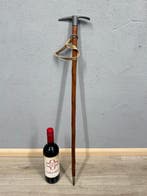 Wandelstok - Hout, Metaal - alpenstok / bergstok