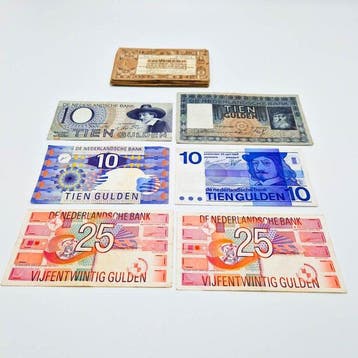 Nederland. - 21 Banknotes - 1938/1989 - PL4, PL40, PL36,