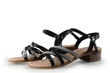 Claudia Ghizzani Sandalen in maat 36 Zwart, Claudia Ghizzani, Verzenden, Zwart, Sandalen of Muiltjes
