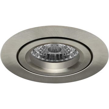 GU10 Inbouwspot Set - Mat Nikkel - Inbouw Rond - Kantelbaar, Ophalen of Verzenden, Nieuw, Overige fittingen, Plafondspot of Wandspot