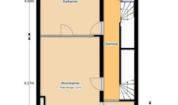 Te Huur 5 Kamer Appartement Schiedamseweg Beneden In Rotterd, Huizen en Kamers, Rotterdam, Direct bij eigenaar, Appartement, Rotterdam