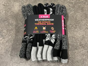 Veiling - 3x Weatherproof thermosokken 4-pack maat 36-41, Kleding | Dames, Sokken en Kousen, Nieuw
