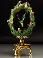 Fabergé ei - Imperial Hummingbird Ei met 24-Karat Goud