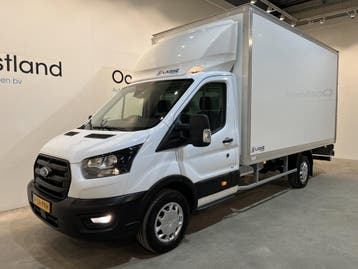 Ford Transit 2.0 TDCI L4 Trend 130 PK RWD, Stof, Gebruikt, Euro 6, Wit