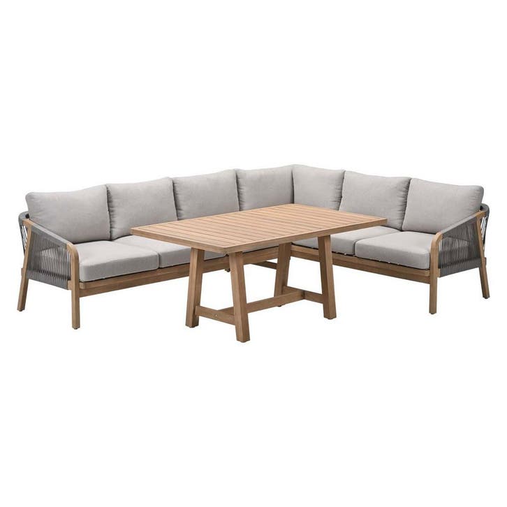 Garden Impressions Alora lounge dining set 3-delig rechts -, Tuin en Terras, Tuinsets en Loungesets, Verzenden