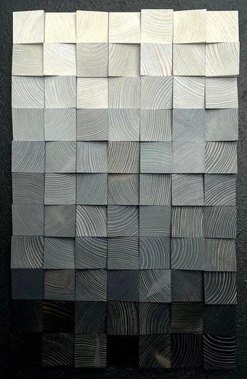 Modern Mozaïek - Wood by Lukas - Lukasz Kacprzuk (XX) -