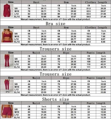 Dames Sportset 2/3-Delig – Yoga Set Top en Legging, Verzenden, Nieuw