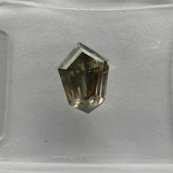 Zonder minimumprijs - 1 pcs Diamant (Natuurlijk gekleurd) -, Nieuw