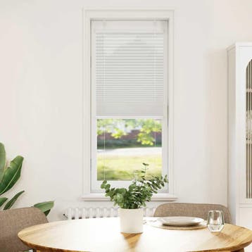 vidaXL Plissé rolgordijn 50x150 cm stofbreedte 49,4 cm, Verzenden, Nieuw, Grijs