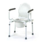 Vermeiren Nederland Toiletstoel Stacy 2-in-1 toiletsteun, Ophalen of Verzenden, Nieuw