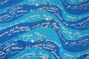 Avigdor Torino - Gio Ponti - De Naiaden - Textiel - 110 cm -, Antiek en Kunst