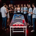 Aluminium bierpongtafel BeerWars II, koelvak, ledverlichting, Verzenden, Nieuw