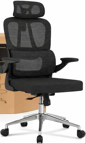 Ergonomische Bureaustoel -  Office Chair - Gamestoel - Volwa, Huis en Inrichting, Verzenden, Zo goed als nieuw