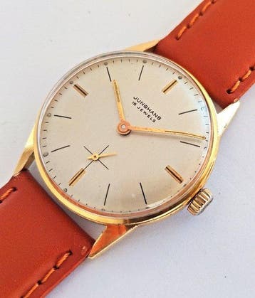 Junghans - Germany gold plated - Zonder minimumprijs - Heren, Sieraden, Tassen en Uiterlijk, Nieuw