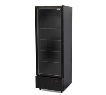Glasdeurkoeling - 310 liter - zwart - 230V - HCB, Verzenden, Nieuw in verpakking