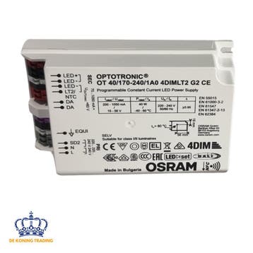 Osram Optotronic OT 40/170-240/1A0 4DIMLT2 G2 | LED Driver, Verzenden, Zo goed als nieuw