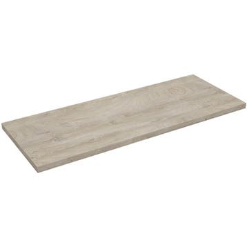 Wiesbaden Alvara Topblad - 120x46cm - Grijs Eiken, Ophalen of Verzenden, Nieuw