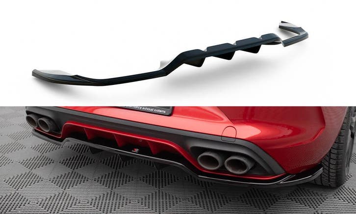 Diffuser Cupra Leon KL Maxton Glans Zwart, Auto-onderdelen, Carrosserie en Plaatwerk, Ophalen of Verzenden