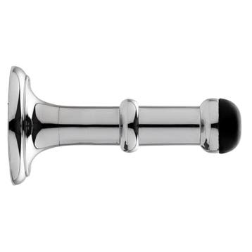 Deurstopper in glanzend nikkel - muurbescherming - De Oud..., Doe-het-zelf en Verbouw, Ophalen of Verzenden, Nieuw, Koper of Messing