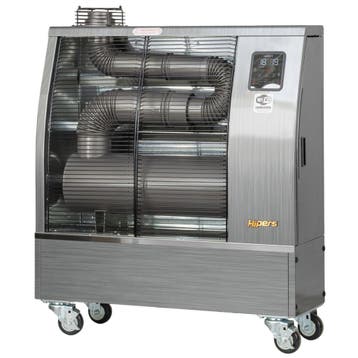 Infrarood dieselstraler Pro 10,4 kW RVS motief 120-600 m³ Wi, Ophalen of Verzenden, Nieuw