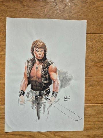 Apri Kusbiantoro - 1 Original drawing - Lemuria - Russ, Nieuw