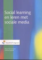 Social learning en leren met sociale media / Leerboek, Verzenden, Zo goed als nieuw, Marcel de Leeuwe.