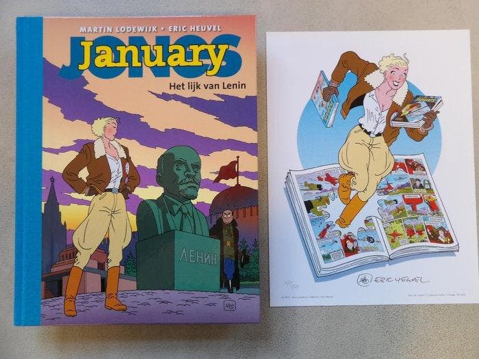 January Jones 7 - Het lijk van Lenin - Luxe DLC Dossier, Boeken, Stripboeken