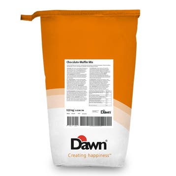 Dawn Muffin Chocolade mix 12,5kg, Verzenden, Nieuw