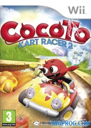 Cocoto Kart Racer 2 (Wii Games), Ophalen of Verzenden, Zo goed als nieuw