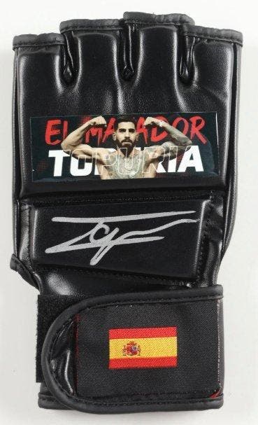 UFC - Ilia Topuria - Autograph Glove (a1533211777) — Overige Verzamelen ...
