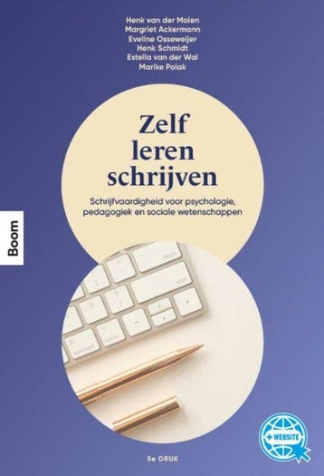 9789024449606 Zelf leren schrijven | Tweedehands, Verzenden, Zo goed als nieuw, Henk van der Molen