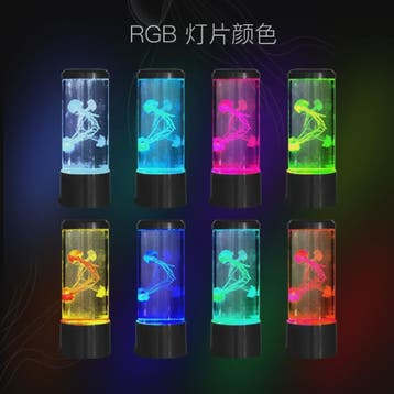 Jellyfish Lamp LED Kleurveranderend Aquarium Nachtlampje met, Dieren en Toebehoren