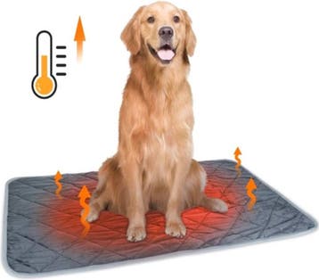 Vetbed Hond – Hondenmat - Warmtedeken Hond - 115x72 cm – Don, Verzenden, Zo goed als nieuw