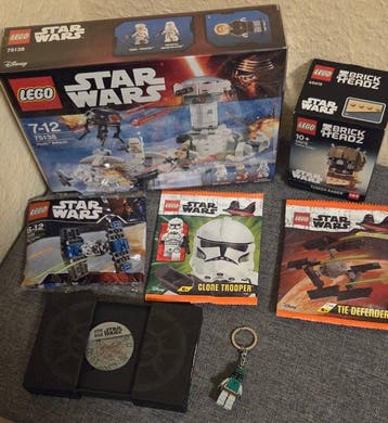 Lego Set - Star Wars - Hoth Attack + Tuskenraider + Polybags, Nieuw