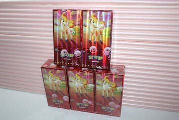 5x Pokemon Gem Pack Vol.4 Box Simplified Chinese Display, Nieuw