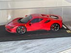 BBR 1:18 - Modelauto - Ferrari SF90 Spider - Closed Roof, Nieuw