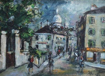 French school (XX) - Montmartre
