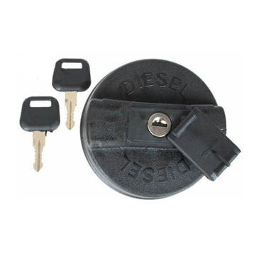 Tankdop met slot - 96mm - Zwart, Ophalen of Verzenden, Nieuw