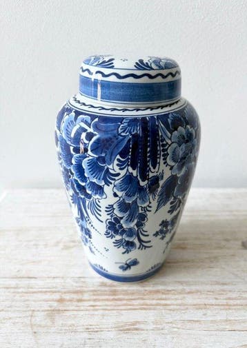 De Porceleyne Fles - Kan - Keramiek - 1971 - 21 cm, Antiek en Kunst