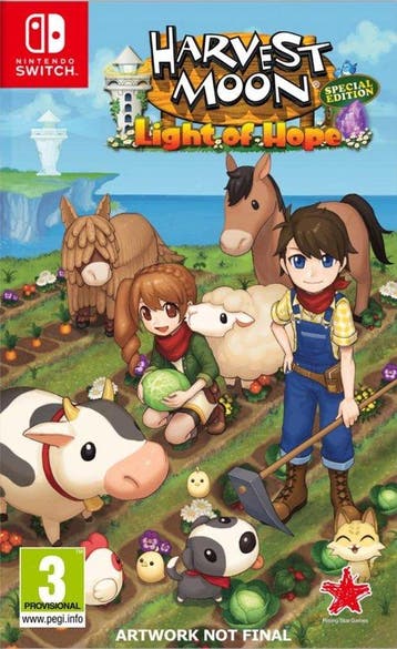 Switch Harvest Moon Light of Hope, Verzenden, Zo goed als nieuw