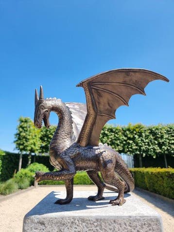 Beeldje - Dragon - Brons