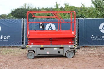 Veiling: Schaarlift Haulotte Compact Elektrisch 450kg 2014, Ophalen