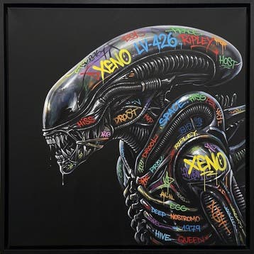MEDSAN - Graffiti Xenomorph () - UNIQUE WORK