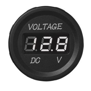 ProPlus Digitale voltmeter - inbouw - 6-30V - Ø 28 mm - b.., Ophalen of Verzenden, Nieuw